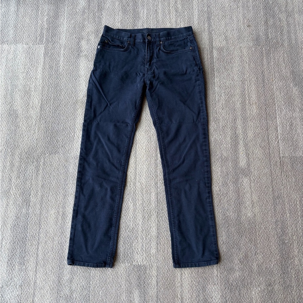 Banana Republic Men's Navy Traveler Pant